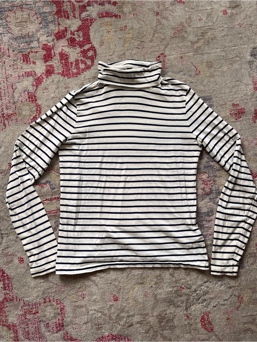 J Crew lightweight cotton turtleneck